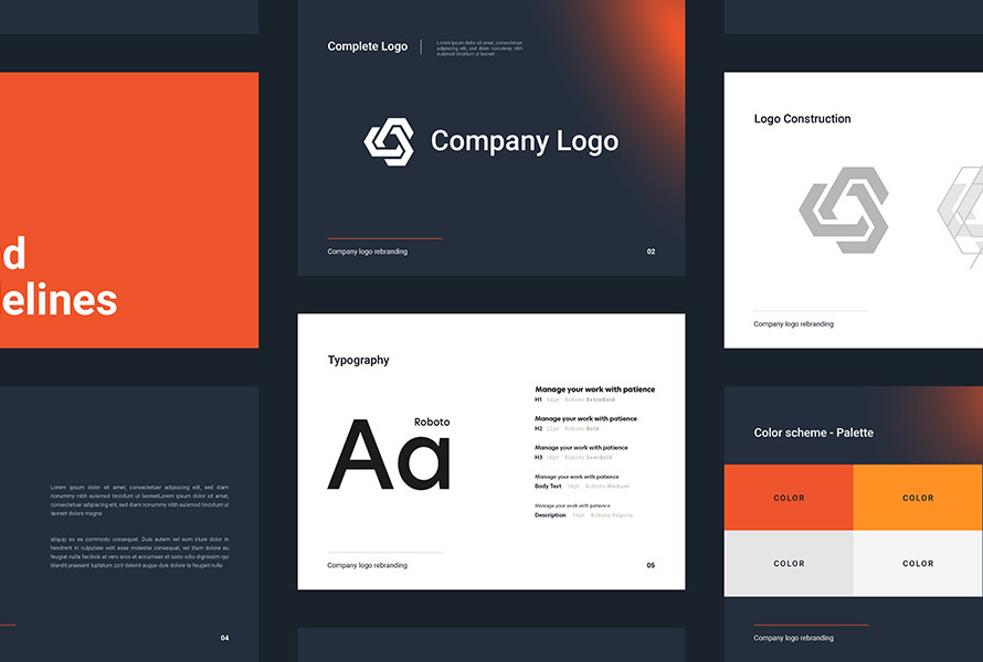 Charte graphique creation